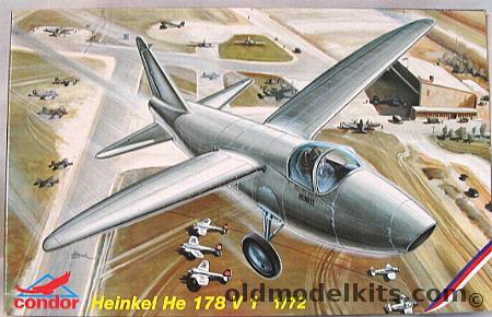 Condor 1/72 Heinkel He-178 V1 - The First Jet Aircraft, C72003 plastic model kit